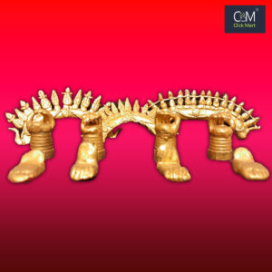 Suna Besha Ornament Kit for Jagannatha, Balabhadra, Subhadra Idols (6, 8, 10 Inch) – Decorative Jewelry Set for Deity Decoration