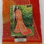 liberty saree orange002
