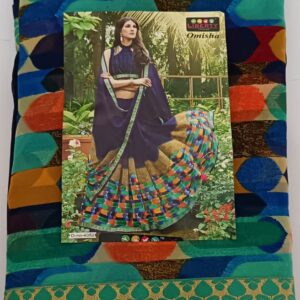 Lifestyle Lerberty saree peacock color